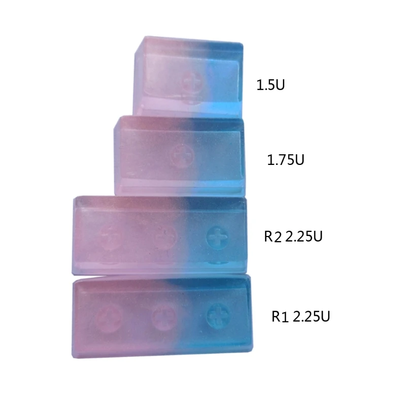 

Handmade Customized OEM Profile Resin Keycap Keyboard RGB Translucent Keycap ...