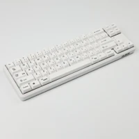 115 keysset dye sublimation pbt keycap for mx switch mechanical keyboard black and white japanese key cap xda profile