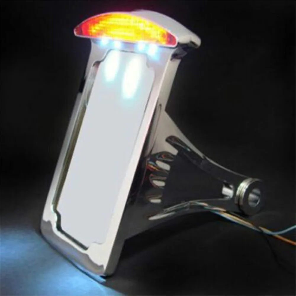 Кронштейн для бокового крепления мотоцикла вертикальный номерной знак