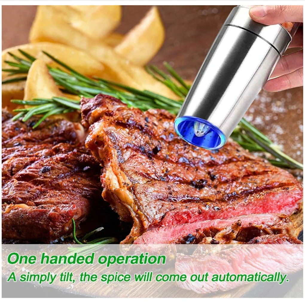 Электрическая мельница для перца автоматический гравитационный шейкер из