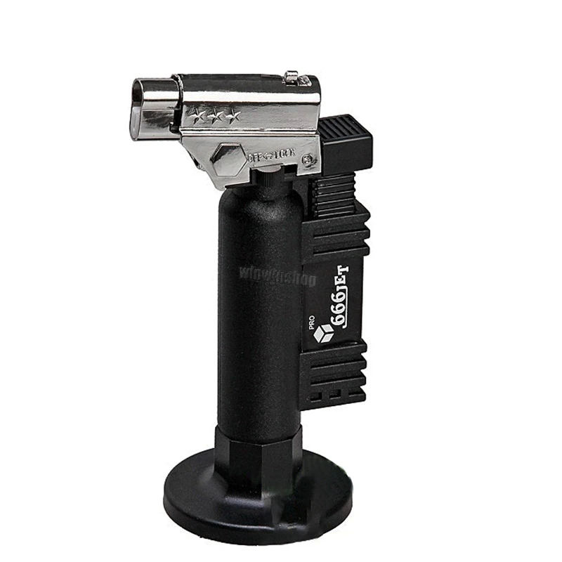 Черный стоматологический инструмент бутан факел зажигалки Микро Фонарь горелка