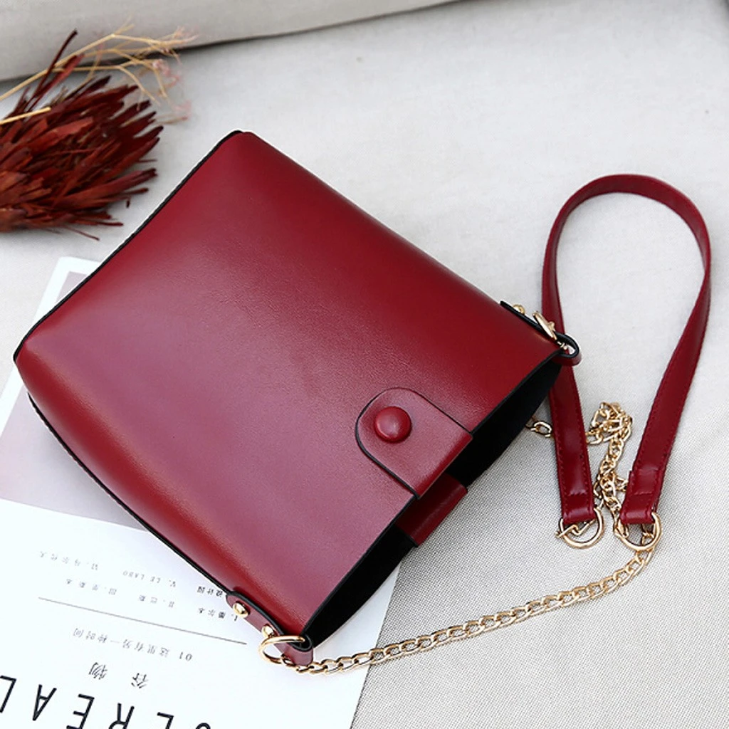 Aelicy модные сумки через плечо для женщин 2020 простая Стильная однотонная кожаная