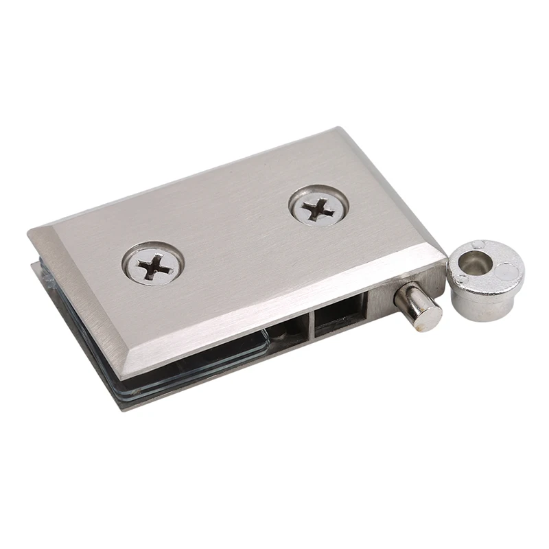 Двусторонний зажим для дома простая установка стеклянный Цинковый Практичный