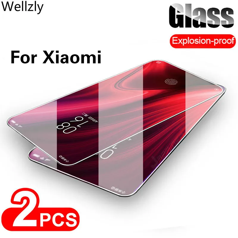 2 шт. Защитное стекло для Xiaomi Mi 9T Pro Pocophone F1 F2 защита экрана закаленное 9 Lite 8 SE Mi9
