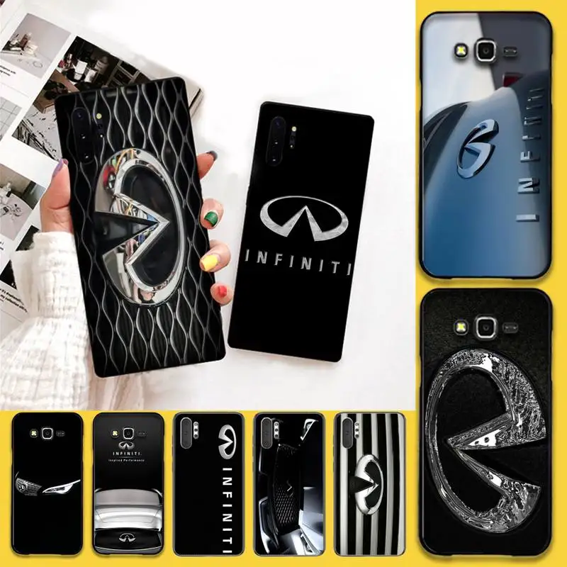 Модный мягкий чехол для телефона с изображением супер автомобиля Infiniti Samsung Note 7 8 9