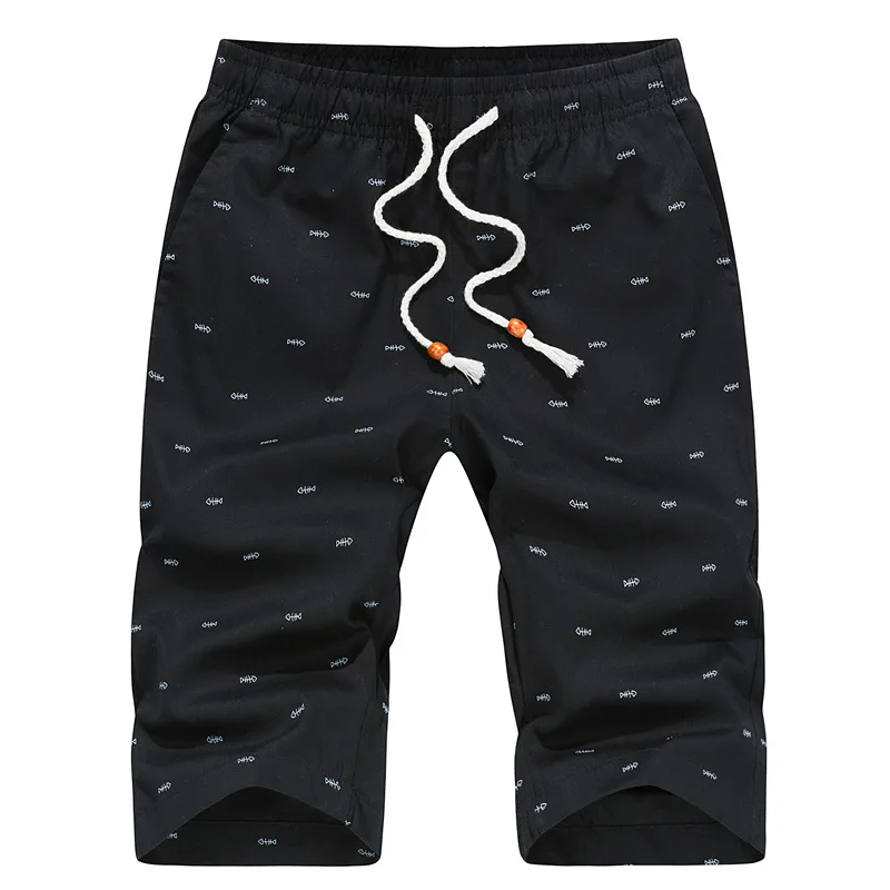 

Men Shorts Beach 2020 Summer New Casual Shorts Large Size Cotton Pants Fashion Trend Printing Shorts Men's Thin Beach Pants