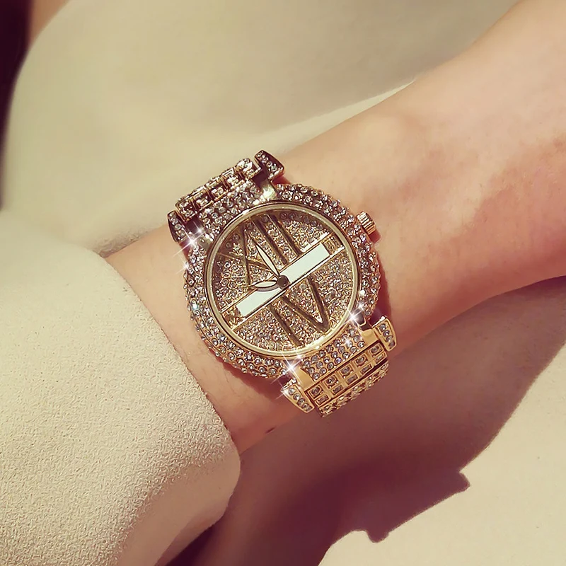 2018 Brand Watch Quartz Ladies Gold Fashion Wrist Watches Diamond Stainless Steel Women Wristwatch Girls Female Clock Hours 2019 | Наручные