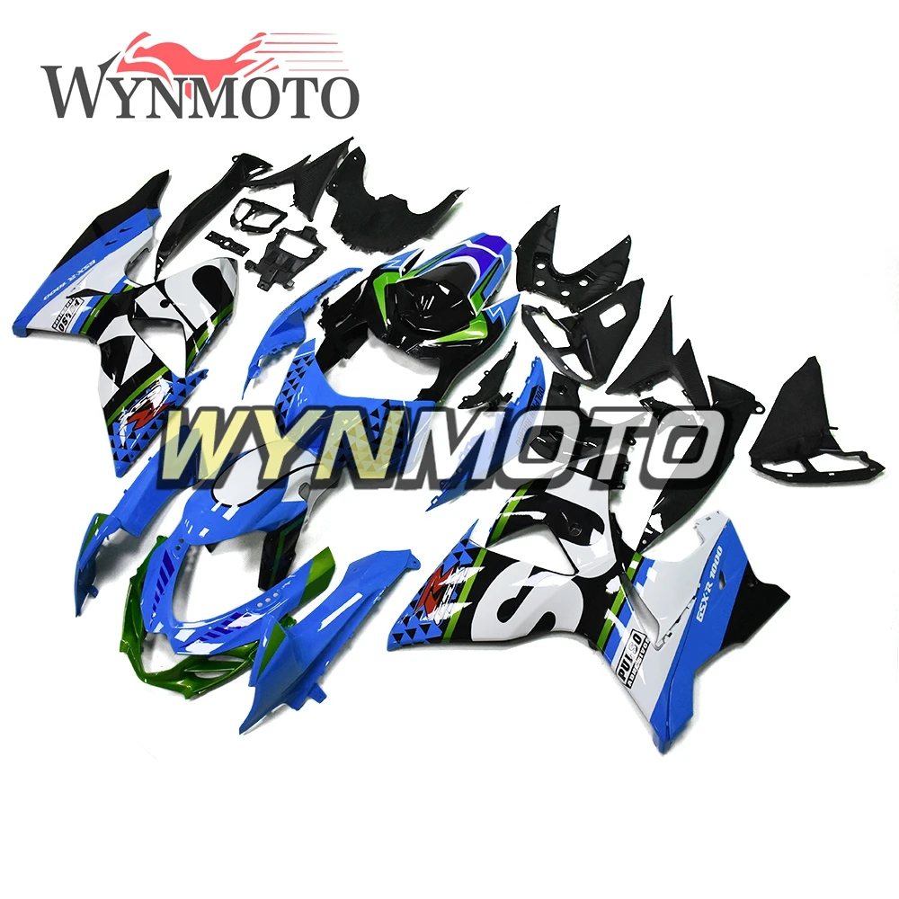 

Впрыска полный комплект обтекателя для Suzuki GSXR1000 K9 2009-2016 09 12 13 14 15 16 ABS пластик мотоцикл синий греун черные коулы