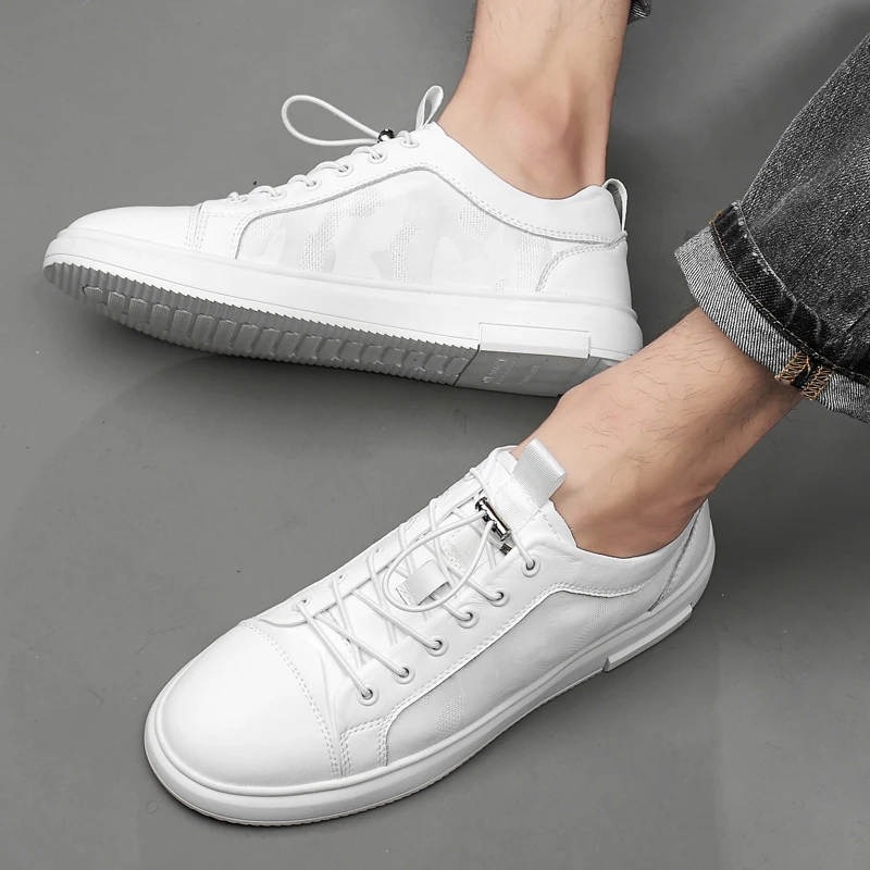 

Zapatillas Casual Men Leisure Shoes Sapato Masculino Casual Fashion Black Mens Leather Male Shoe Zapatos Casuales Para Hombre