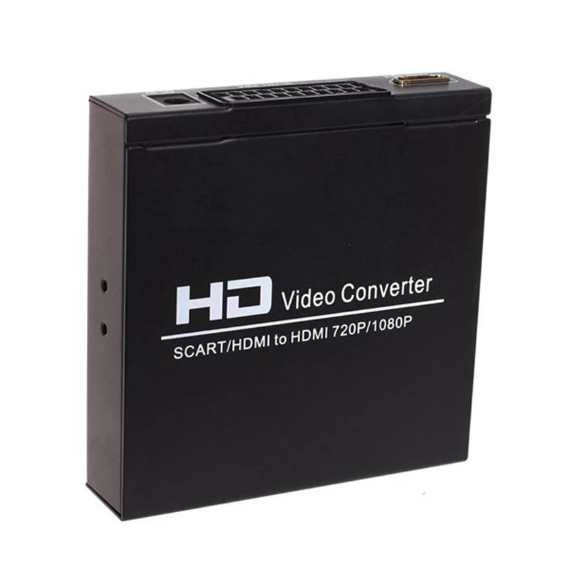 SCART HDMI в конвертер Full HD цифровой видео высокой четкости адаптер для ТВ o ЕС вилка| |