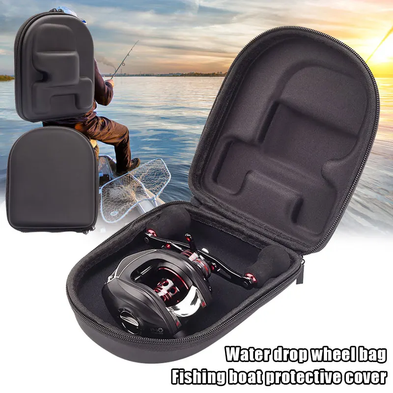 

Fishing Reel EVA Bag Portable Protective Case Waterproof Cover Storage Box Fishing Accessory LDF668