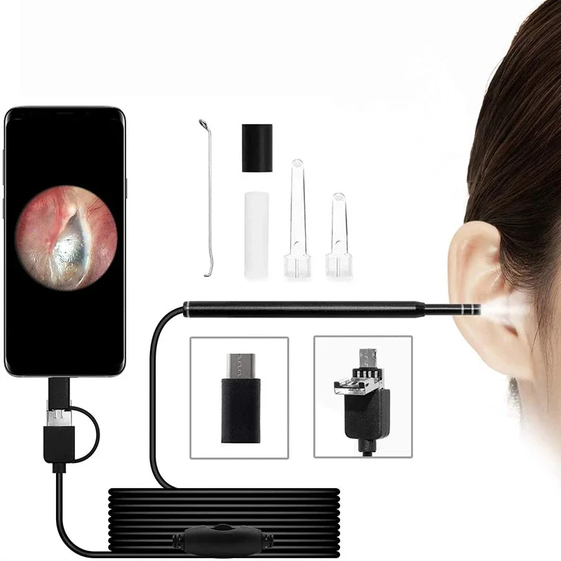 

Медицинская ложка-эндоскоп для чистки ушей, устройство для извлечения ушей и воска, визуальная опора для отоскопа уха, рта, носа