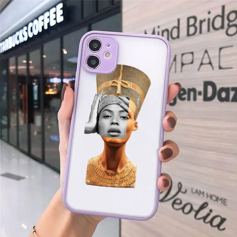 

Beyonce homecoming album Phone Case Matte Transparent for iPhone 7 8 11 12 s mini pro X XS XR MAX Plus cover funda