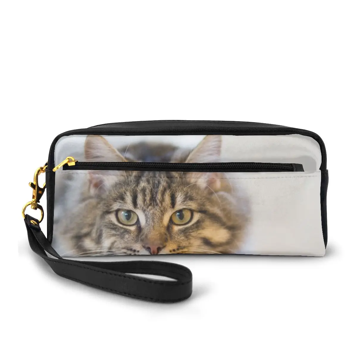 Женский Дорожный Чехол для косметики с милыми кошками Новое