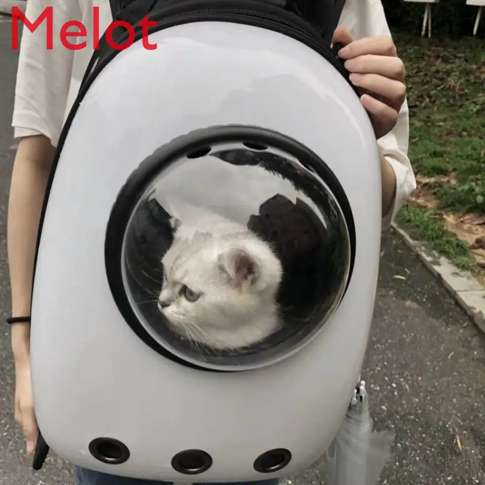 

High-End Luxury Cat Bag Space Pet Cabin Bag Portable Dog Bag Cat Cage Backpack Cat Bag Supplies Cat Backpack