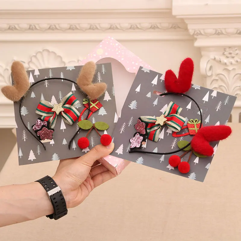 

Повязка на голову с оленями для женщин и девочек