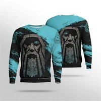 viking tattoo 3d printed women for men sweater sweatshirt autumn fashion streetwear pullover long sleeved shirt 07
