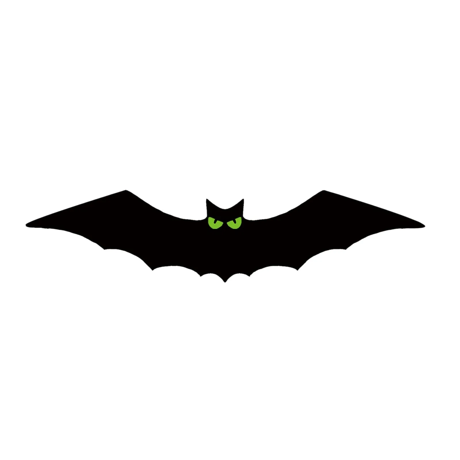 

16pcs Halloween Decorations Outdoor Bat Pendant Lawn Scary Bats With Glowing Eyes Hanging Yard Tree Sign Украшения
