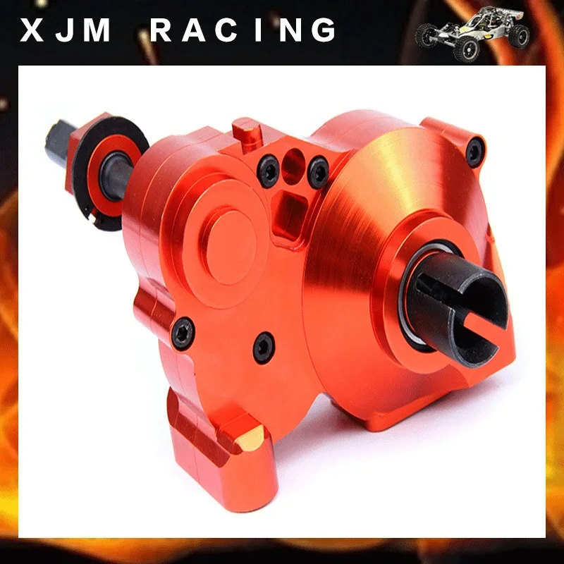 ЧПУ сверхмощный металлический полный Diff коробка передач для 1/5 HPI Rovan KM MCD GTB RACING BAJA