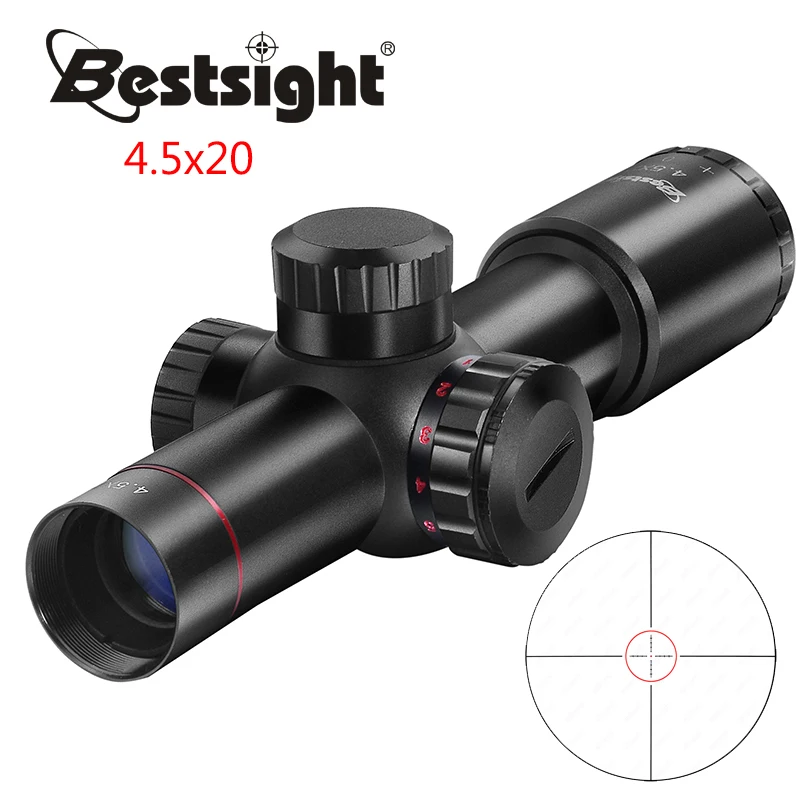 Оптический прицел Bestsight компактный 4 5x20 AK74 AK47 AR15|Оптические прицелы| |