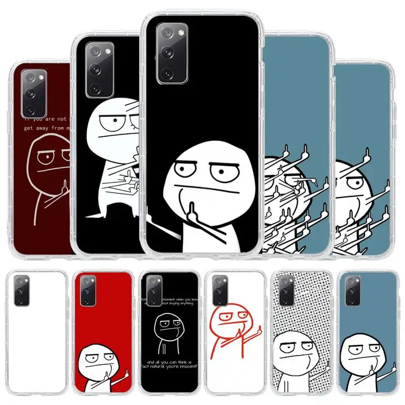 Прозрачный силиконовый чехол для Samsung Galaxy S8 S9 S10 Plus S10E S20FE A71 A51 A21S | Мобильные