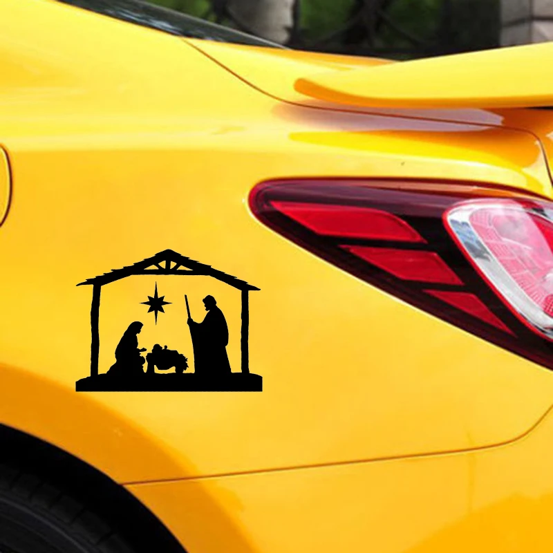 Рождественская стена с изображением Рождества модная забавная наклейка для