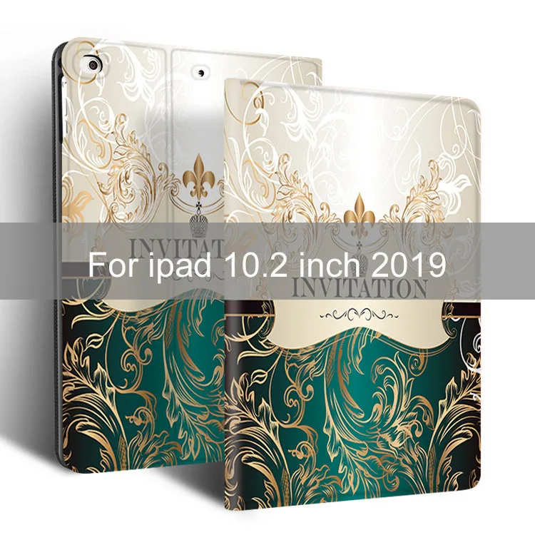 For 10.2 2019 Essidi смарт-чехол для ipad 10,2 дюймов Funda кожаный чехол для планшета ПК флип-чехол для ipad 10,2 дюймов - Цвет: For 10.2 2019