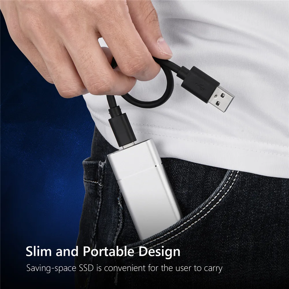Высокая Скорость мини 1 8 'ƈ ТБ 500GB USB 3 Портативный Внешние накопители внешний