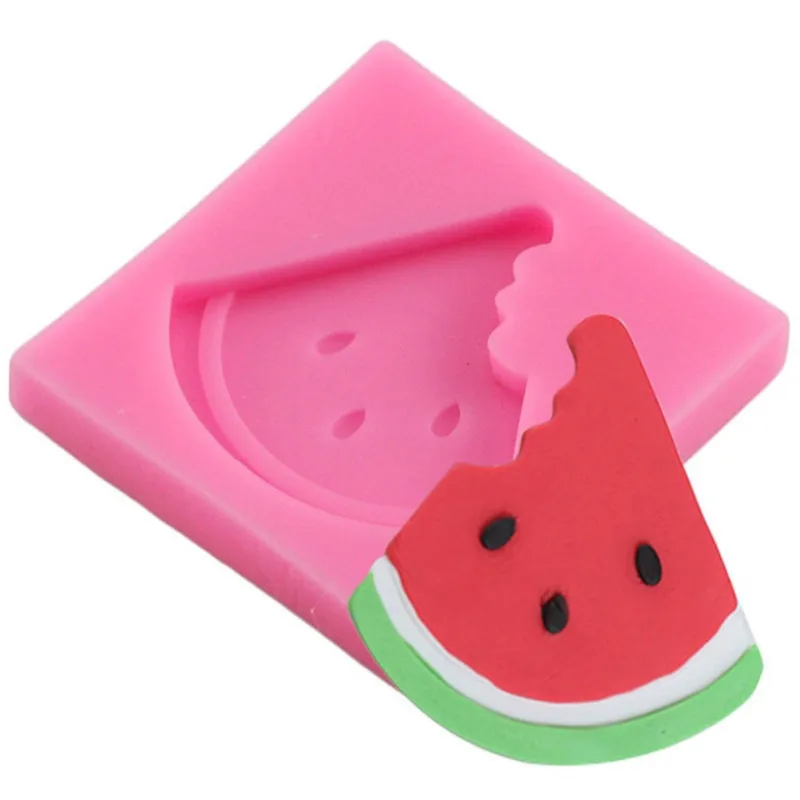 Арбуз Форма силиконовая форма для выпечки шоколадовая и принадлежности десерта