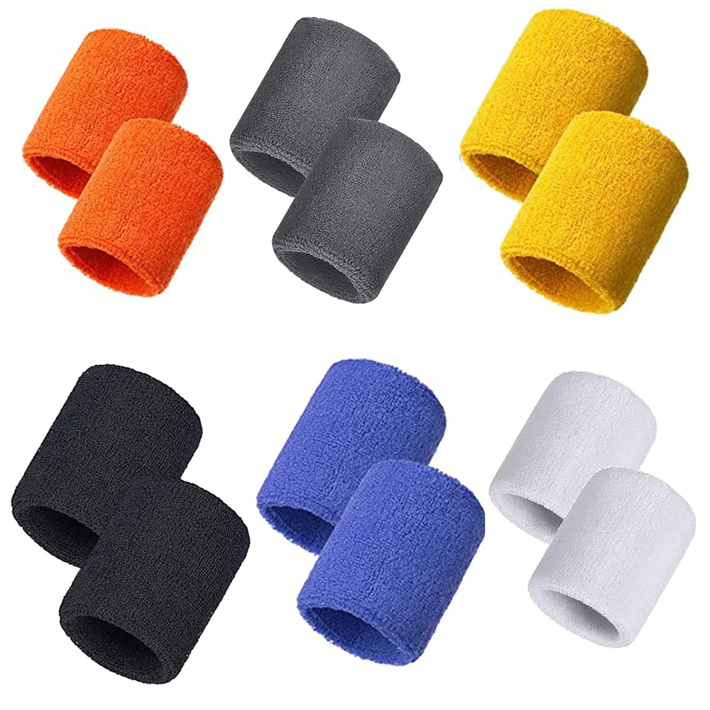 Спортивный хлопковый браслет Sweatbands для мужчин и женщин подходит тенниса