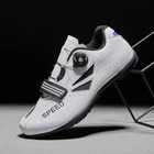 Обувь для горных велосипедов, кроссовки для горных велосипедов, мужская, для скоростных гонок, женская, Мужская велосипедная обувь, спортивная велосипедная обувь на плоской подошве с шипами Spd