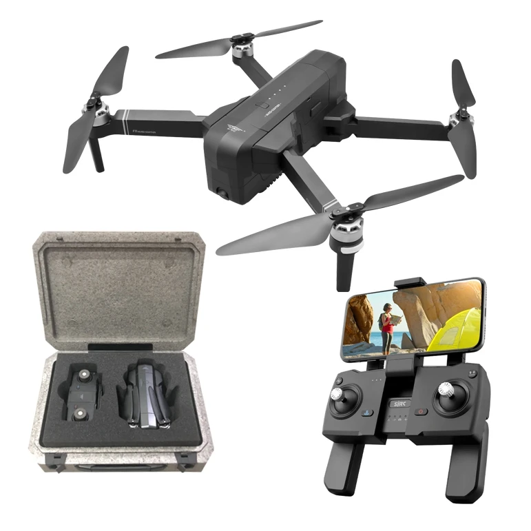 SJRC F11 Дрон с GPS с wifi FPV 1080P камера 25 минут время полета бесщеточный селфи складной рычаг RC вертолет Квадрокоптер