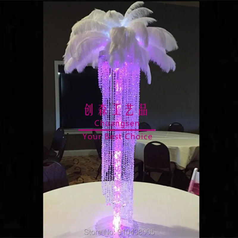 Акриловая подставка для цветов из вечерние Пользу Свадьбы Центральные элементы