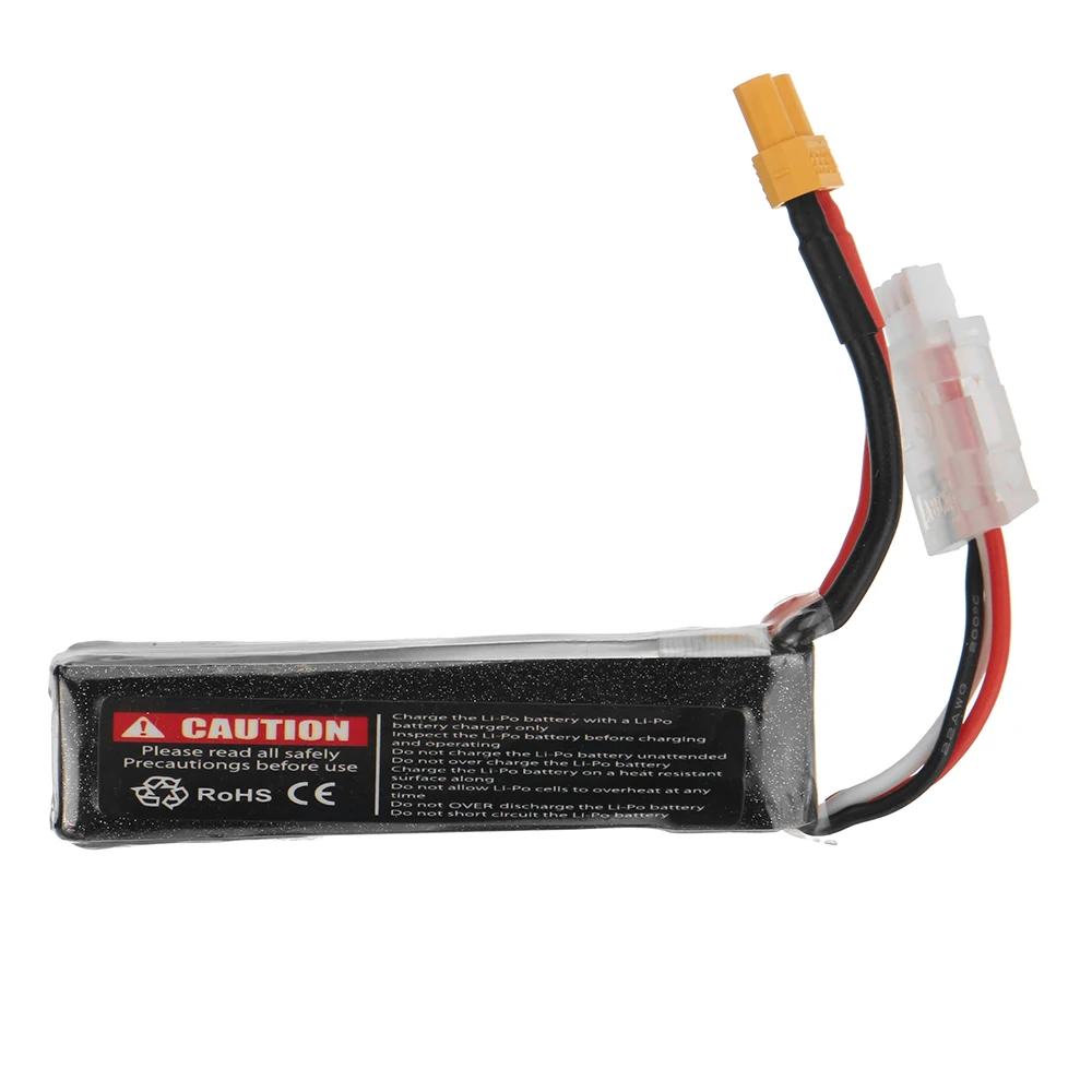 

URUAV 7.6V 80C 2S HV LiPo Battery Capacity 250mAh - 850mAh XT30 Plug for RC Drone Quadcopter Replacement Accessories Spare Parts