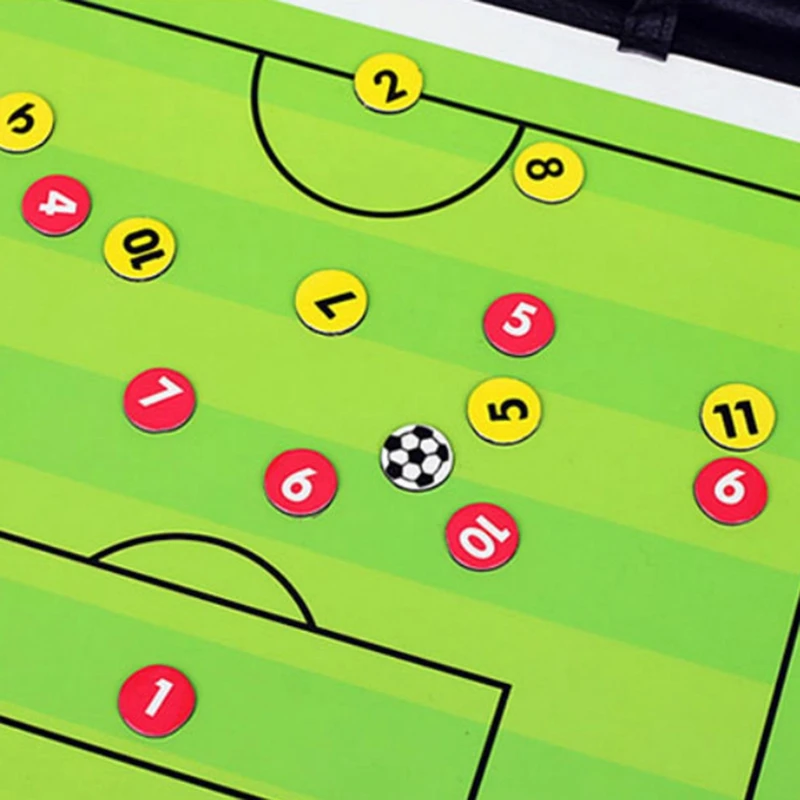 Доска Футбол складной футбольный тренер буфер обмена Магнитная складная доска