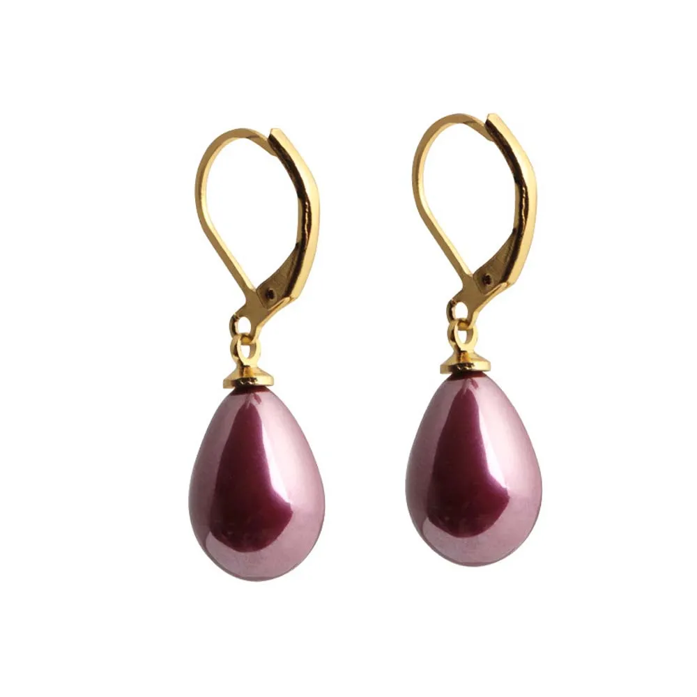 Женский винтажный кулон крючок с искусственным жемчугом висячие серьги в