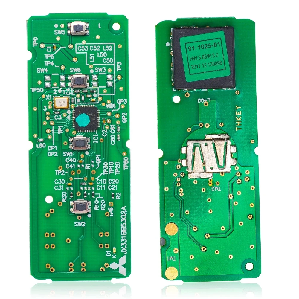 

KEYECU Proximity Smart Remote Key fob 315Mhz PCF7953P 49 CHIP for Mazda CX-5 CX-9 2016 2017 2018 2019 FCC: WAZSKE13D02 SKE13D01