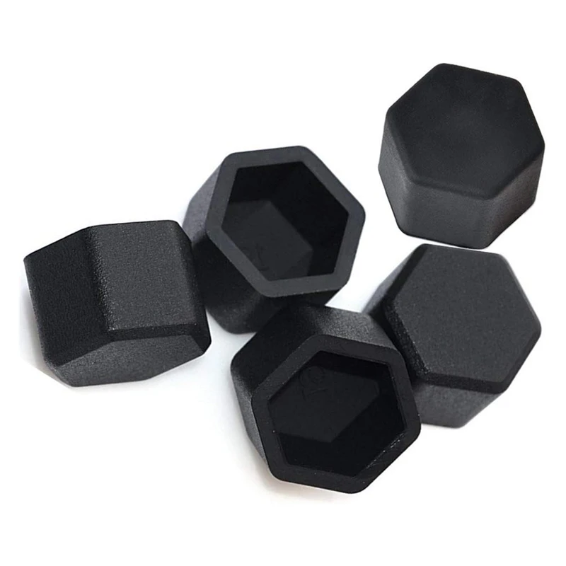 20 шт. автомобильные гайки 15 мм 17 19 21 из силикагеля колесные болт декоративный винт