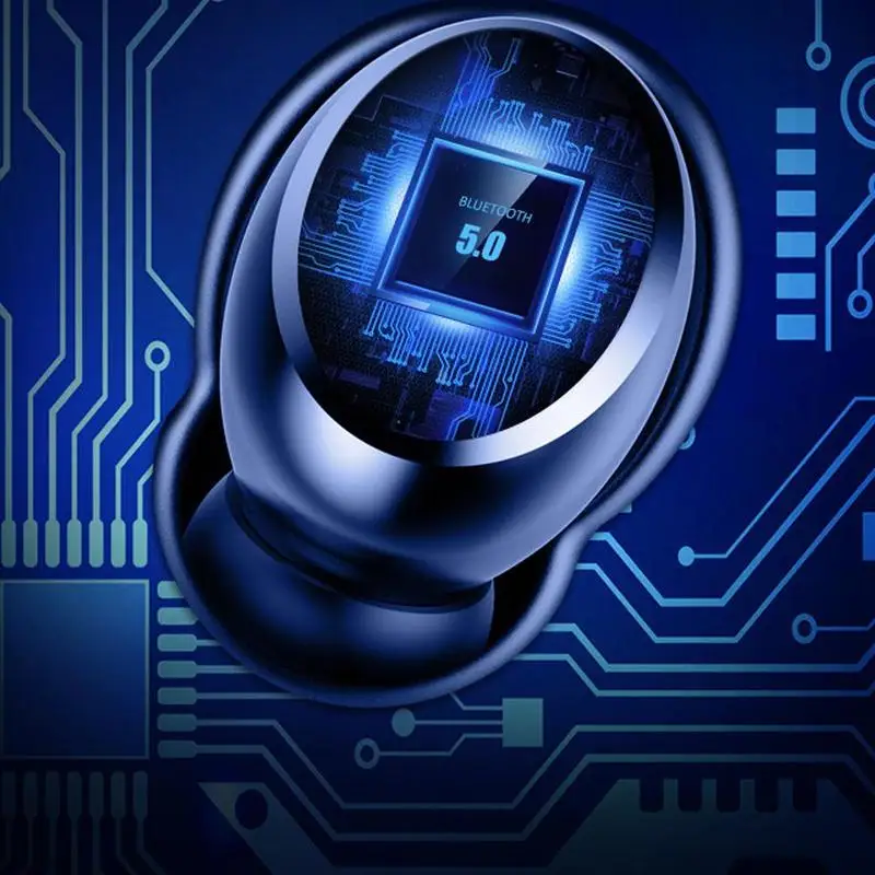 V11 TWS беспроводные Bluetooth наушники 4000 мАч светодиодный дисплей V5.0 9D стерео