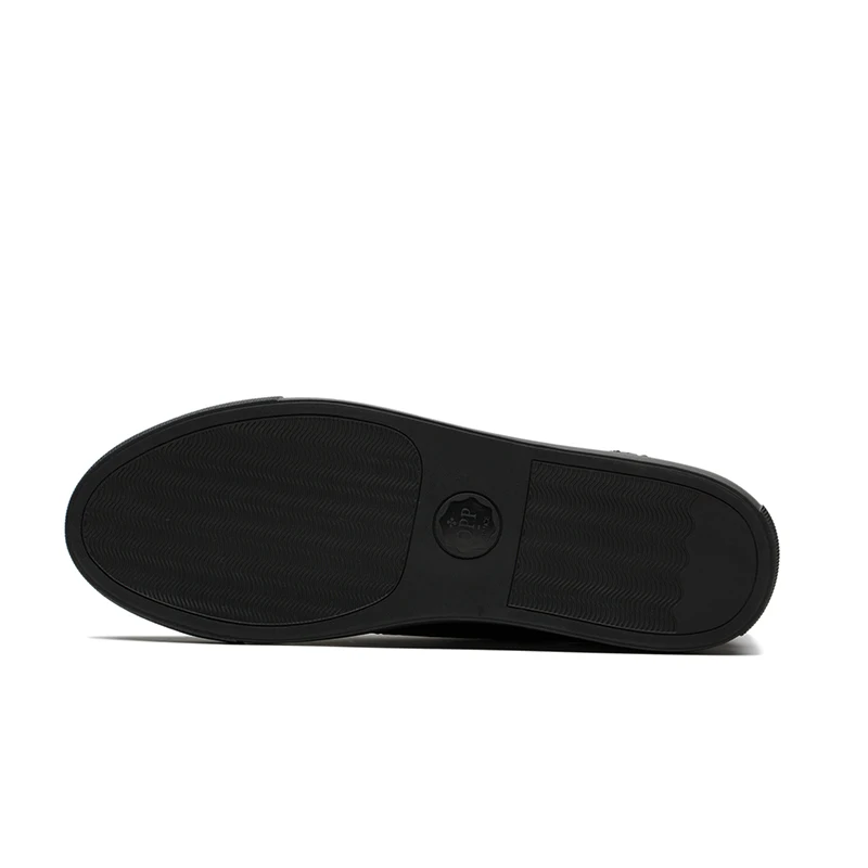 Мужские мотоциклетные ботильоны OPP черная повседневная обувь из натуральной