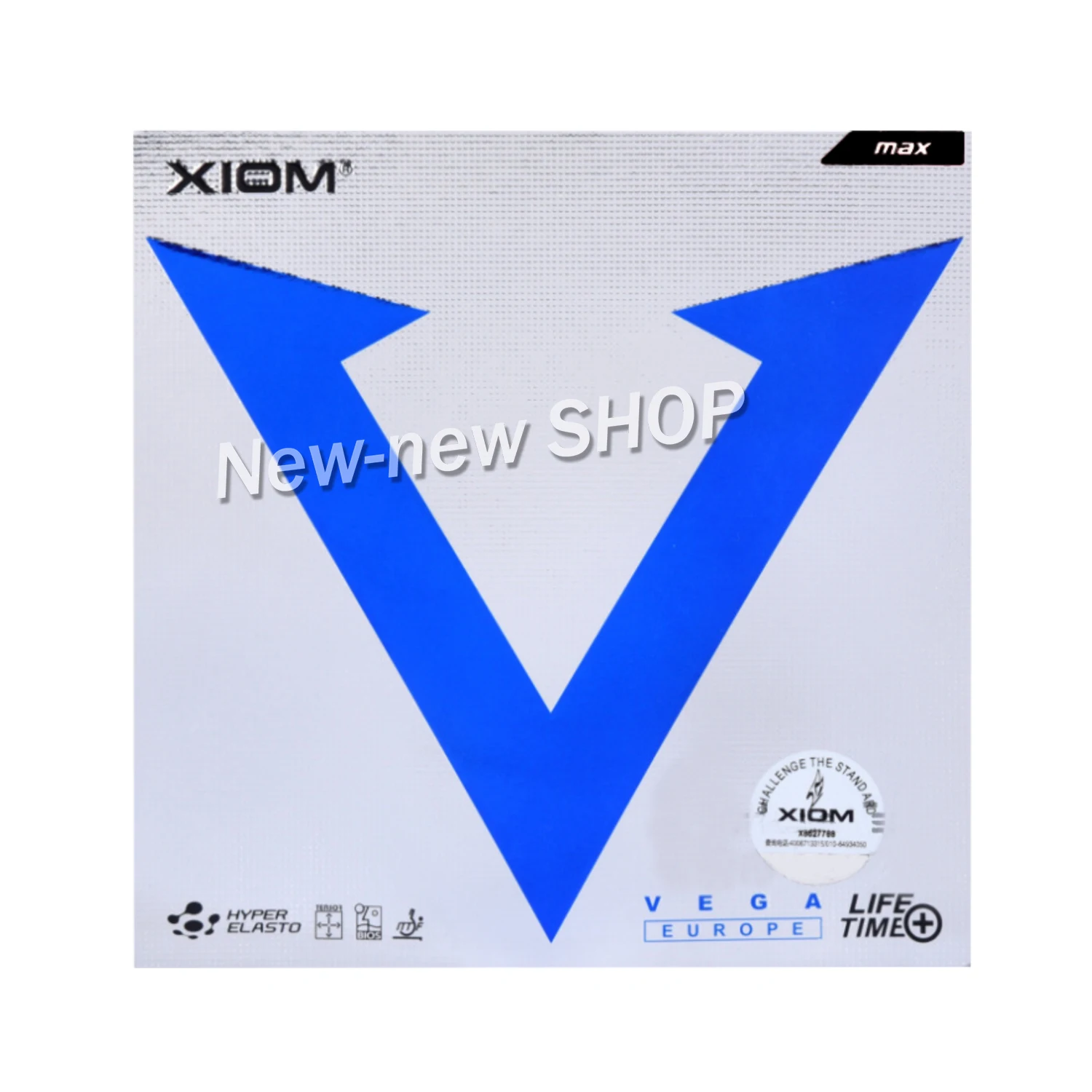 XIOM оригинальный VEGA Европа Настольный теннис резиновая губка для пинг понга Tenis De