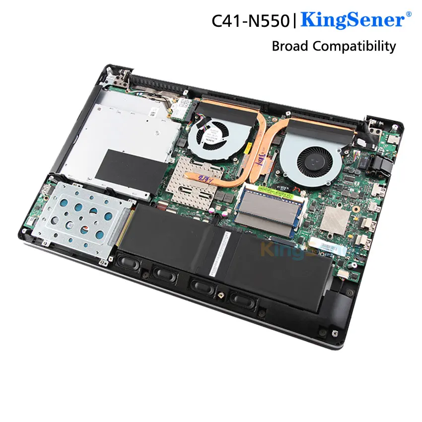 Kingsene C41-N550 Аккумулятор для ноутбука ASUS N550 N550JA N550JK N550JV G550 G550J G550JK ROG G550 G550J G550JK Q550LF Q550L серии