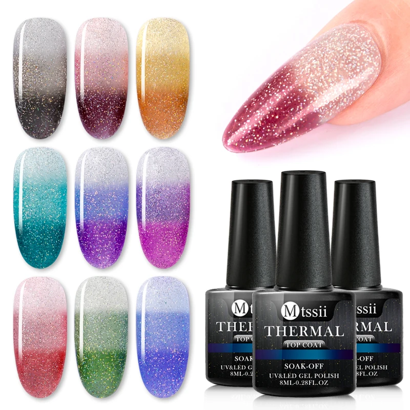 Mtssii 8 мл термальная фотолампа отмачиваемый меняющий температуру волшебный