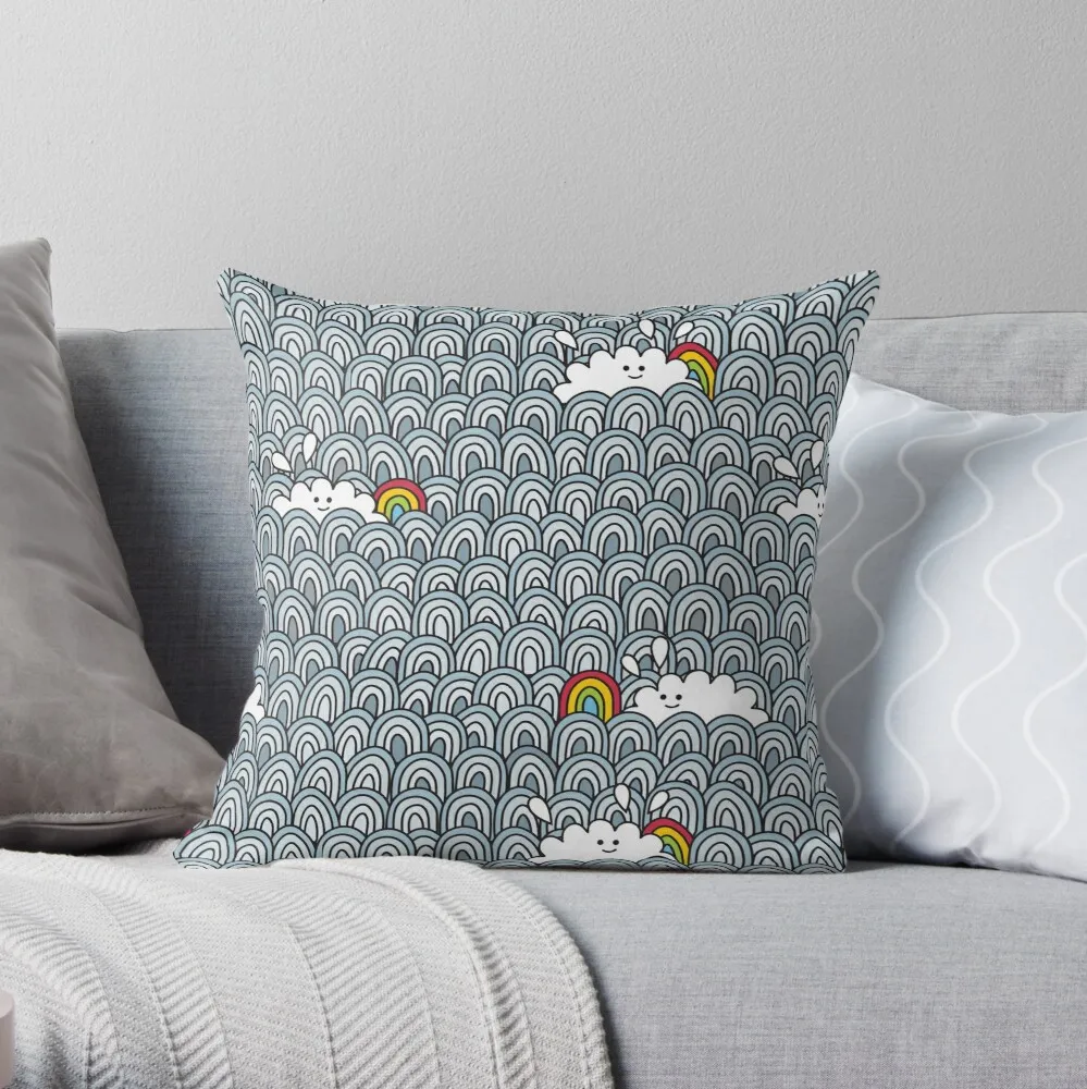 

Blue sky - you`re lucky! Throw Pillow Pillow Case Polyester Home Decora Pillowcases Throw Pillow Case