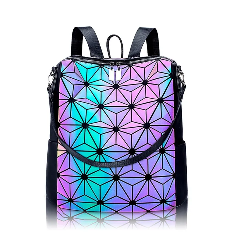 Светящийся рюкзак для женщин вместительные рюкзаки подростков брендовая