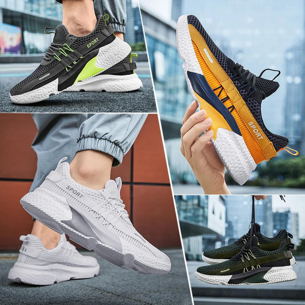 

Men Fashion Casual Shoes 2020 Trending Mens Breathable Walking Sneakers Tenis Masculino Lightweight Zapatillas Deportivas Hombre