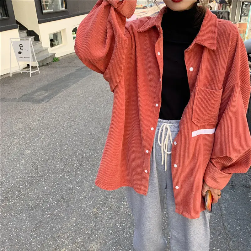

Spring Shirt Jacket Women Design Sense Small Early Autumn Salt Top Retro Japanese Wear Versatile Early Autumn Long Sleeve Shirt