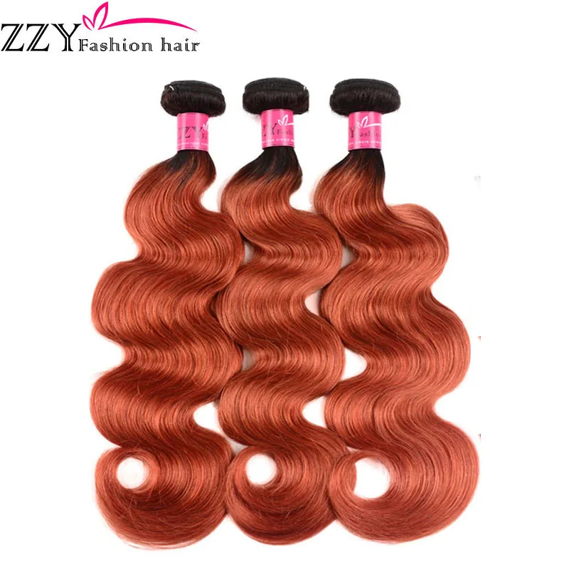 Волнистые пучки волос с эффектом омбре бразильские золотистые светлые