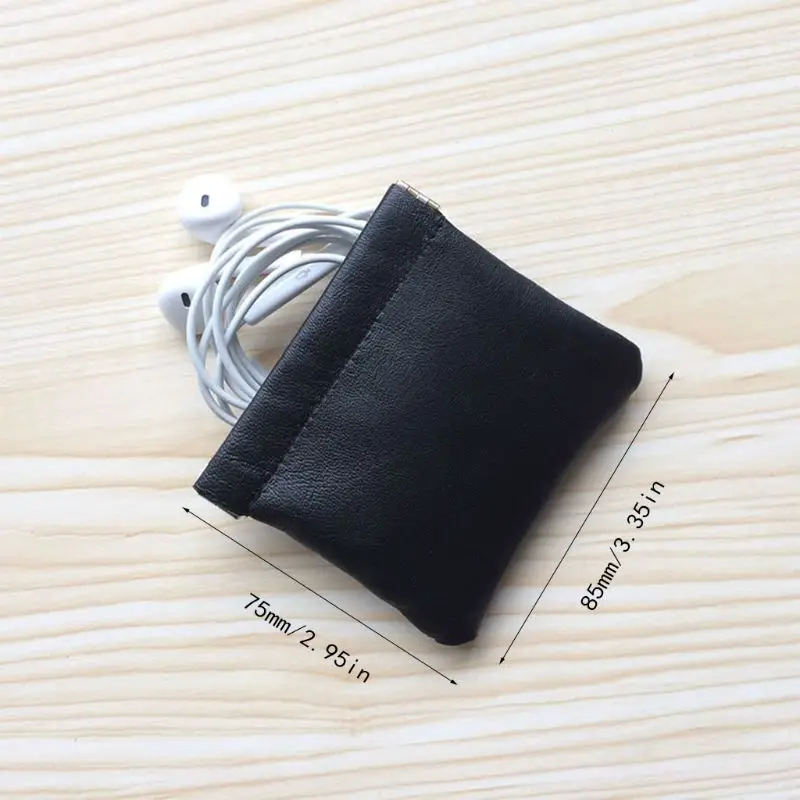 Новые противоударные сумка для хранения гарнитуры из натуральной кожи