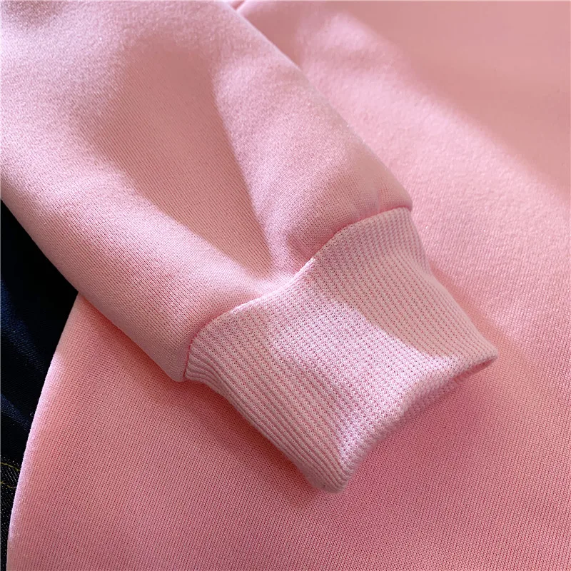 

New winter 2021 hoodie with fleece and thickening hoodie hoodie Suit S-3XL